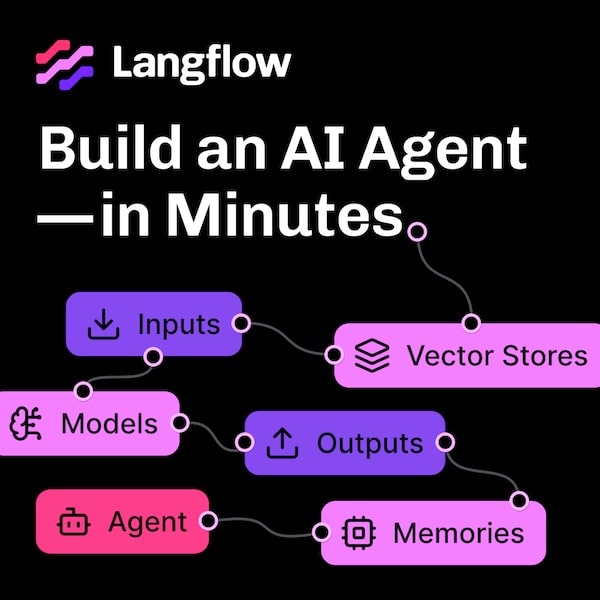 Ad for Langflow